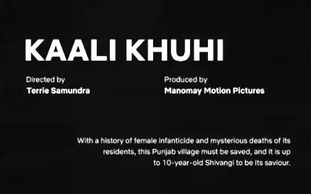 Netflix Announces A New Punjabi Original Film 'Kaali Khuhi'