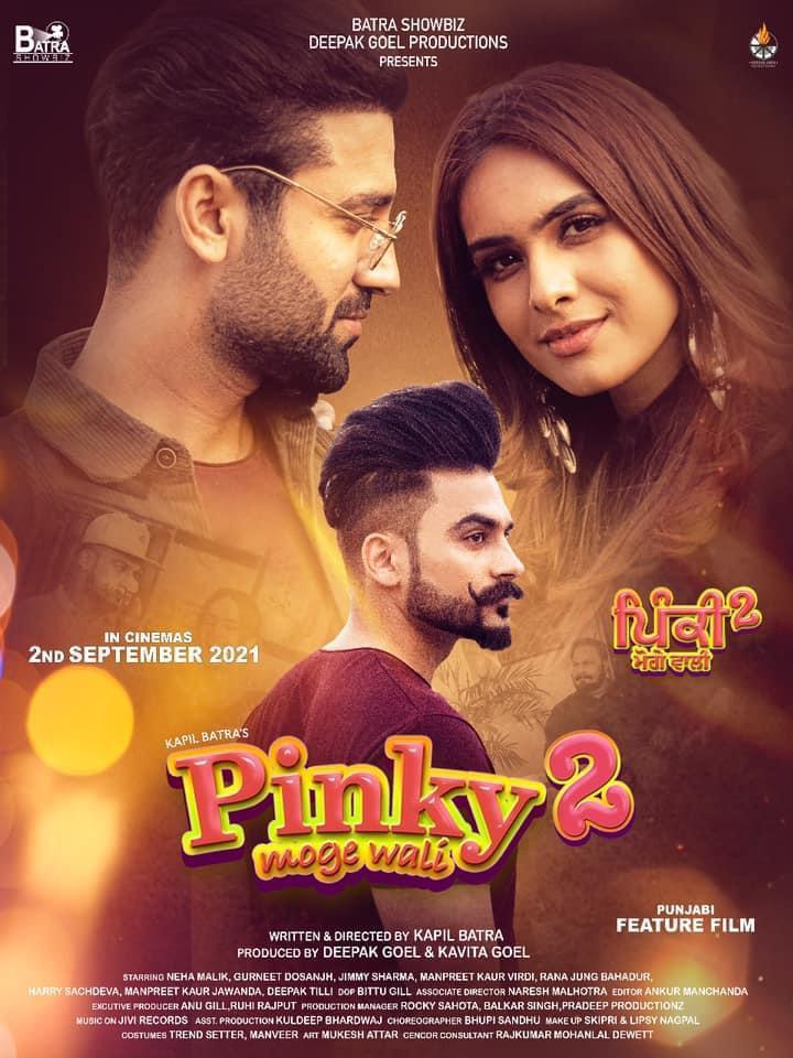 Pinky Moge Wali 2 (2021) Punjabi Full Movie 480p AMZN HDRip ESubs 370MB Download